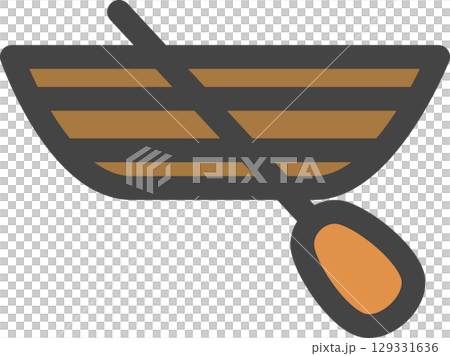 彩色車輛相關單一圖示：Rowboat 129331636