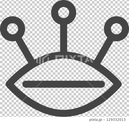 線画日用品家電関連の単品アイコン 針クッション 線画日用品家電関連の単品アイコン 針クッション 129332013