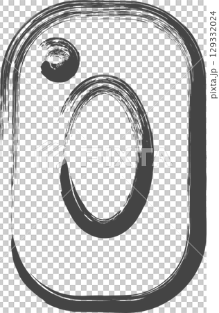 筆書き日用品家電関連の単品アイコン 石鹸 筆書き日用品家電関連の単品アイコン 石鹸 129332024