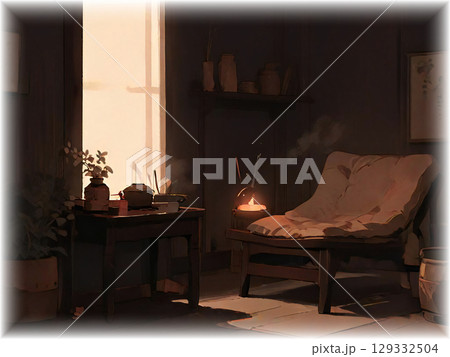 リラックスできる部屋 129332504