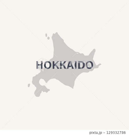 北海道のアイコン、日本の47都道府県のアイコンより 北海道のアイコン、日本の47都道府県のアイコンより 129332786