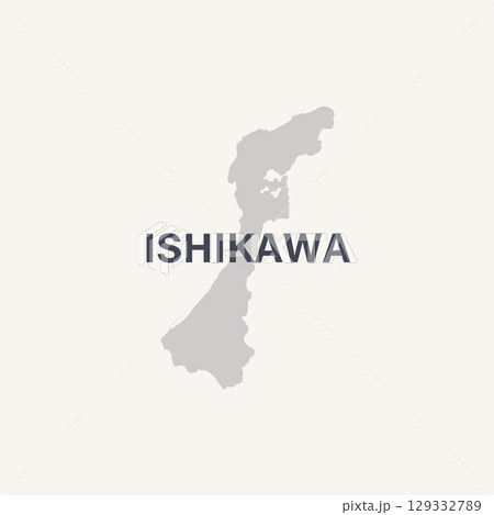 石川県のアイコン、日本の47都道府県のアイコンより 129332789