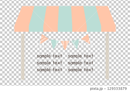 Marche Frame Decoration Circus Stall Marche Frame Decoration Circus Stall 129333879