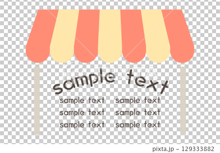 Marche Frame Decoration Circus Stall 129333882