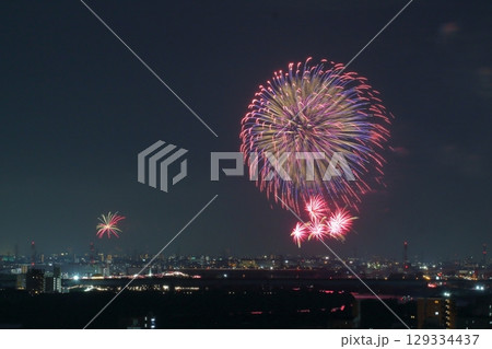 荒川：戸田橋花火大会 SkyFantasia（2025年） 129334437