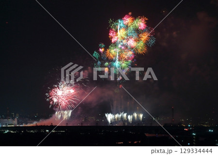 荒川:戸田橋花火大会 SkyFantasia(2025年) 荒川:戸田橋花火大会 SkyFantasia(2025年) 129334444