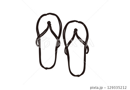 ビーチサンダル 129335212