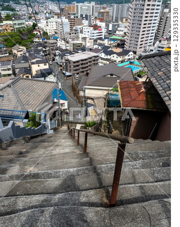 呉市両城の200階段 呉市両城の200階段 129335330
