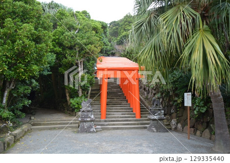 宮崎県 鵜戸神宮の風景 宮崎県 鵜戸神宮の風景 129335440