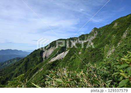 雨飾山、登山、新潟県 雨飾山、登山、新潟県 129337579