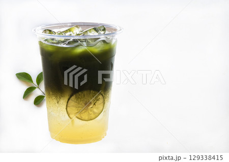 healthy drinks icied cold matcha green tea honey lemon healthy drinks icied cold matcha green tea honey lemon 129338415