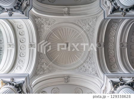 Beautiful Ornate Dome Ceiling 129338628