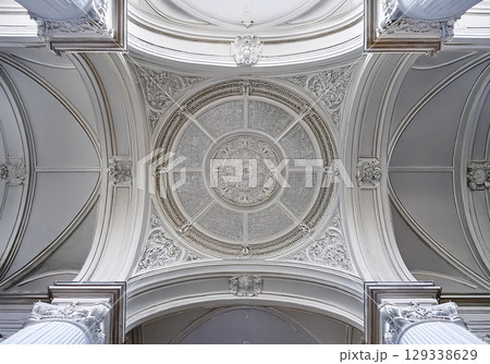 Beautiful Ornate Dome Ceiling 129338629