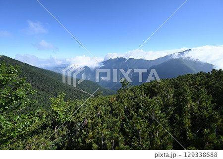 仙丈ヶ岳登山、山梨県 仙丈ヶ岳登山、山梨県 129338688