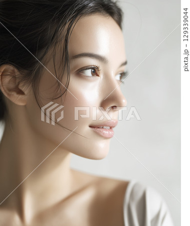 女性のスキンケアイメージ 女性のスキンケアイメージ 129339044