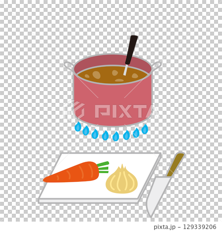 Curry in a pot Curry in a pot 129339206