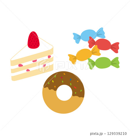 3時のおやつ イラスト 3時のおやつ イラスト 129339210