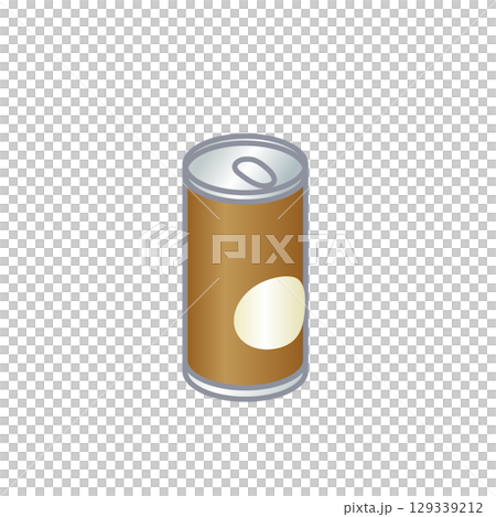 缶コーヒー　イラスト 129339212