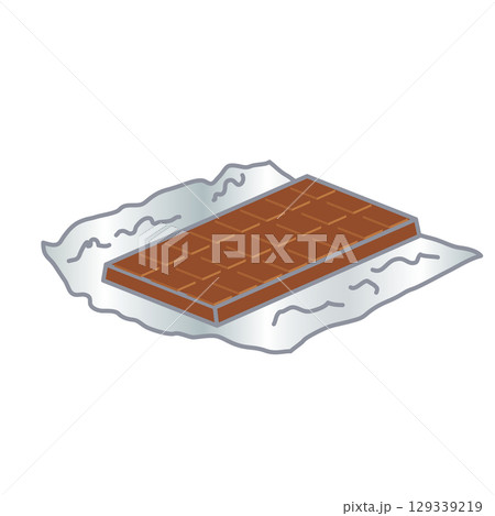 板チョコ イラスト 板チョコ イラスト 129339219