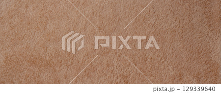 茶色いボアの生地の布地 茶色いボアの生地の布地 129339640