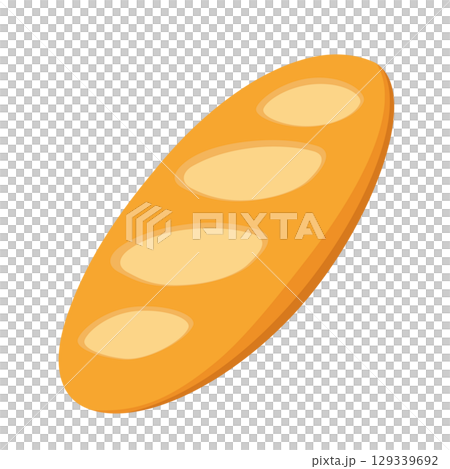 法國麵包圖標 129339692