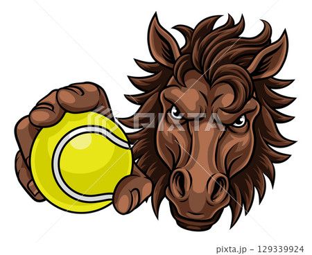 horse sports mascot 2025 A13 set5-19 129339924