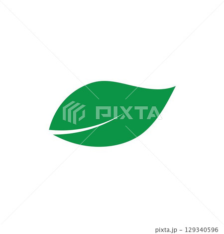 Logos of green Tree leaf ecology nature element vector 129340596