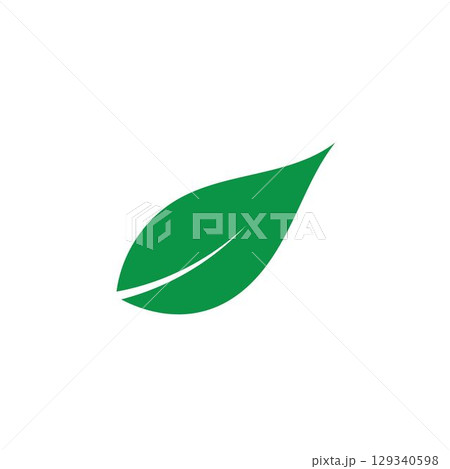Logos of green Tree leaf ecology nature element vector 129340598