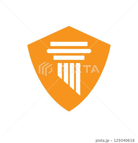 Pillar Logo Template Column Vector Illustration Pillar Logo Template Column Vector Illustration 129340618