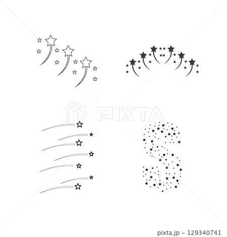 Star icon Template Star icon Template 129340741