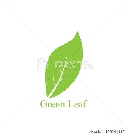 Logos of green Tree leaf ecology nature element vector 129341115