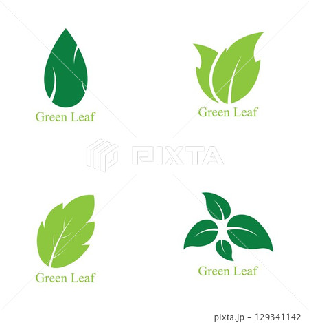 Logos of green Tree leaf ecology nature element vector Logos of green Tree leaf ecology nature element vector 129341142