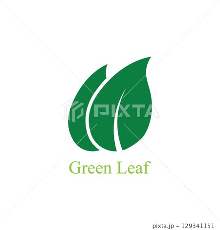 Logos of green Tree leaf ecology nature element vector 129341151