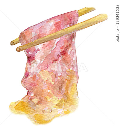 水彩イラスト 水彩イラスト 129341538