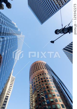 Buildings and skyline of Manhattan 129342273