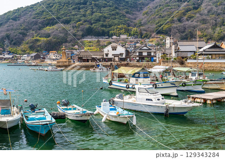《広島県》鞆の浦・日本の原風景 《広島県》鞆の浦・日本の原風景 129343284