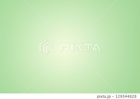 柔らかな光が広がるペールグリーンのグラデーション背景 129344828