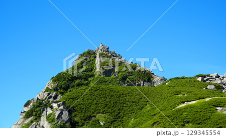 木曽駒ヶ岳　宝剣岳 129345554