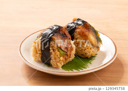 うなぎ　握り飯 129345738