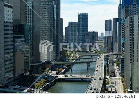 大阪淀屋橋都市風景 129346261