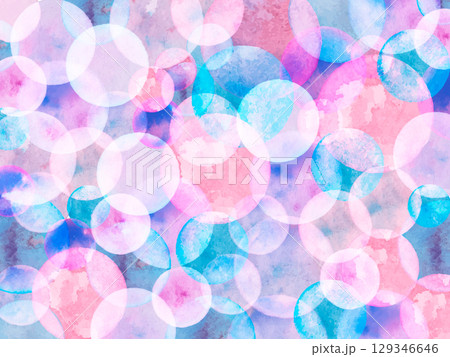 Abstract vector pastel bokeh background with soft watercolor circles. Dreamy and light design perfect for digital projects Abstract vector pastel bokeh background with soft watercolor circles. Dreamy and light design perfect for digital projects 129346646