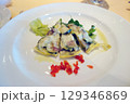 豪華客船ダイヤモンドプリンセスでの食事 129346869