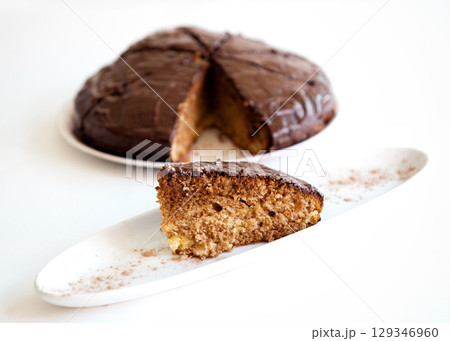 chocolate cake chocolate cake 129346960