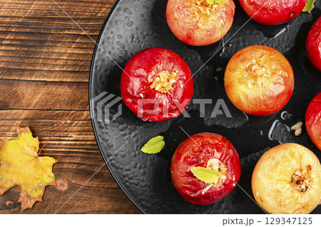 Stuffed Baked Apples. Stuffed Baked Apples. 129347125