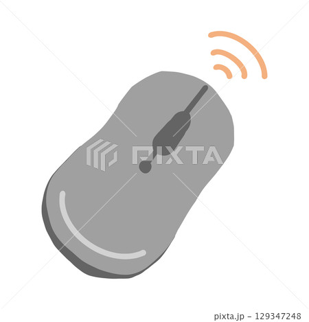 手書きの「ワイヤレスマウス」 129347248