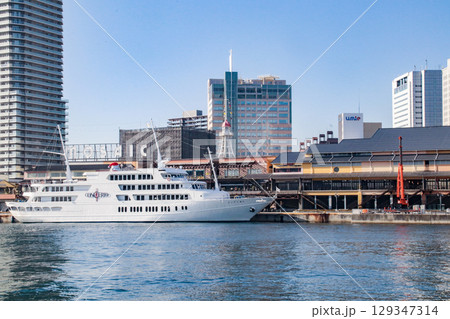 神戸ハーバーランド･モザイクの街並み／兵庫県神戸市中央区東川崎町1丁目 129347314