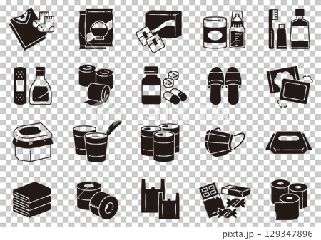 Disaster and disaster prevention icons 05 Disaster Prevention icons 129347896