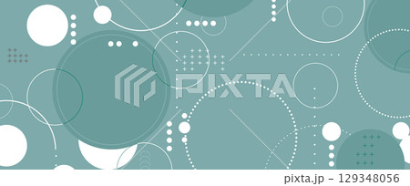 Abstract futuristic technology and science background 129348056