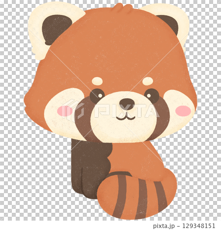 Red panda 129348151