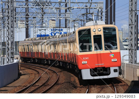 【阪神】8000系〜赤胴車〜 急行（阪神本線：大物駅） 129349083